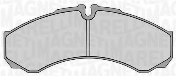 Тормозные колодки MAGNETI MARELLI 363916060283