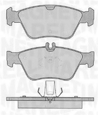 Тормозные колодки MAGNETI MARELLI 363916060310