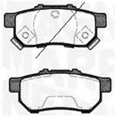 Тормозные колодки MAGNETI MARELLI 363916060460