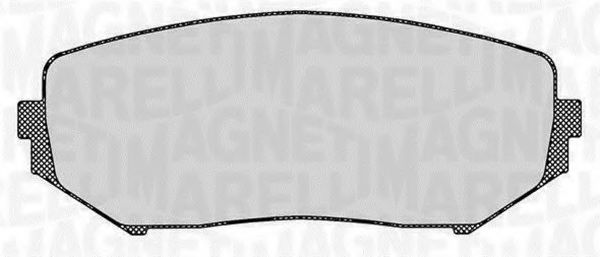 Тормозные колодки MAGNETI MARELLI 363916060494