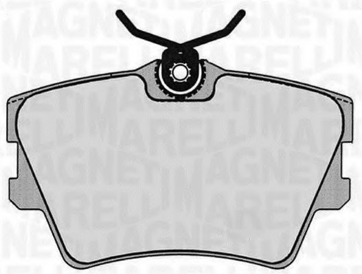 Тормозные колодки MAGNETI MARELLI 363916060529