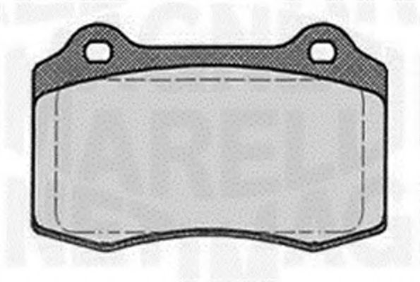 Тормозные колодки MAGNETI MARELLI 363916060555