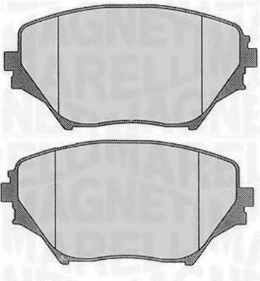 Тормозные колодки MAGNETI MARELLI 363916060577