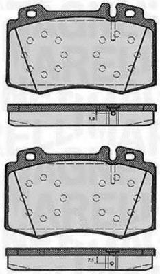 Тормозные колодки MAGNETI MARELLI 363916060585