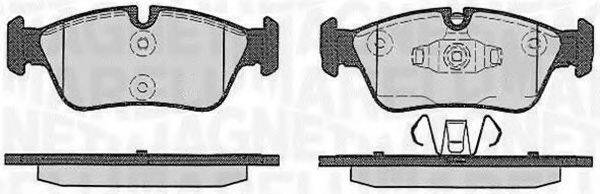 Тормозные колодки MAGNETI MARELLI 363916060622