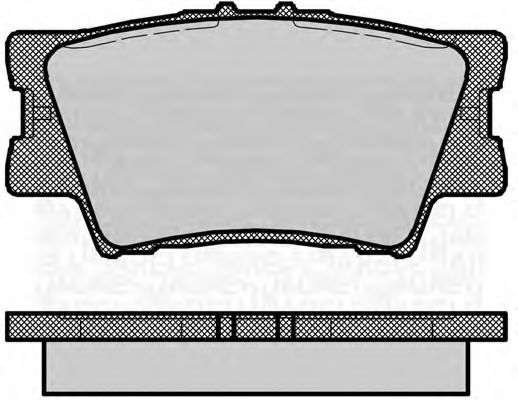 Тормозные колодки MAGNETI MARELLI 363916060633