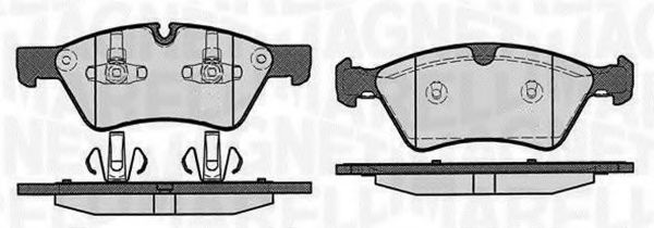 Тормозные колодки MAGNETI MARELLI 363916060639