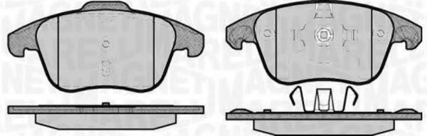 Тормозные колодки MAGNETI MARELLI 363916060644