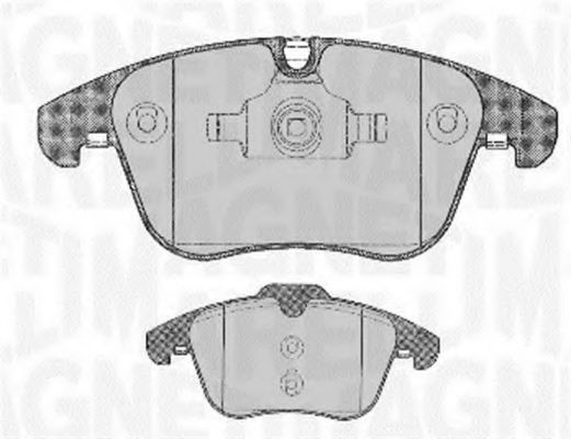 Тормозные колодки MAGNETI MARELLI 363916060667