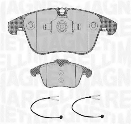 Тормозные колодки MAGNETI MARELLI 363916060668