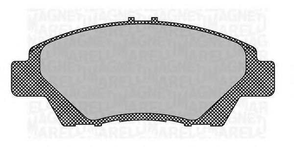 Тормозные колодки MAGNETI MARELLI 363916060707