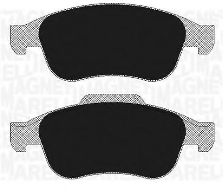 Тормозные колодки MAGNETI MARELLI 363916060792