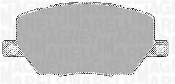 Тормозные колодки MAGNETI MARELLI 363916060793