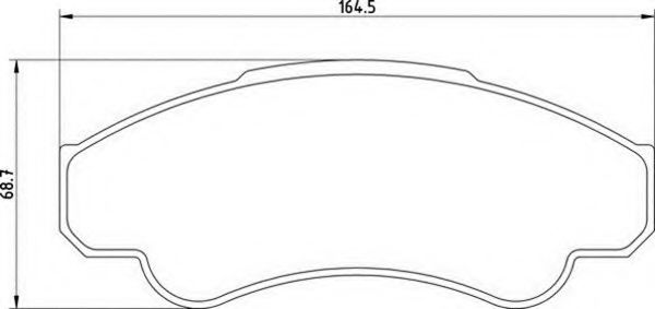 Тормозные колодки MAGNETI MARELLI 363700201355