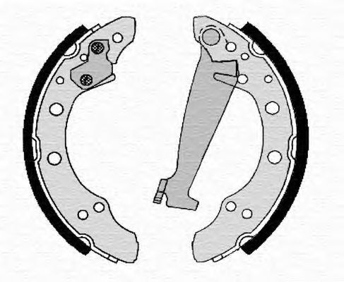 Тормозные колодки барабанные MAGNETI MARELLI 360219196625