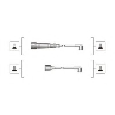 Комплект проводов зажигания MAGNETI MARELLI 941319170023