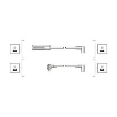 Комплект проводов зажигания MAGNETI MARELLI 941319170033