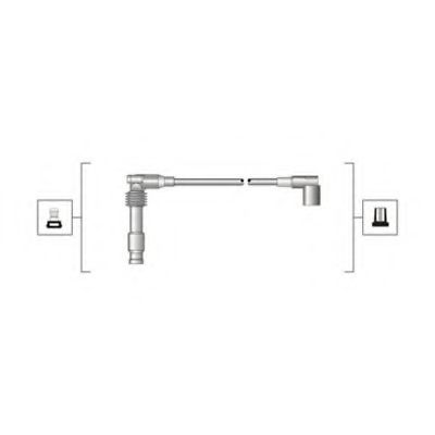 Комплект проводов зажигания MAGNETI MARELLI 941319170046