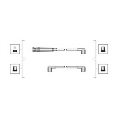 Комплект проводов зажигания MAGNETI MARELLI 941319170050