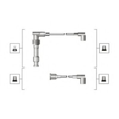Комплект проводов зажигания MAGNETI MARELLI 941319170085