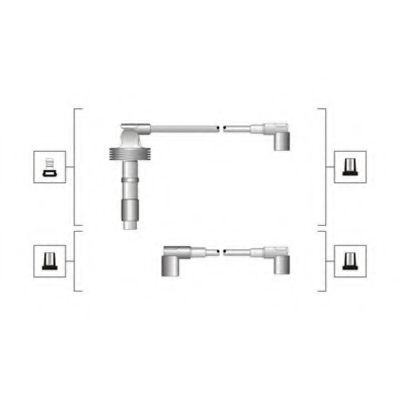 Комплект проводов зажигания MAGNETI MARELLI 941319170116