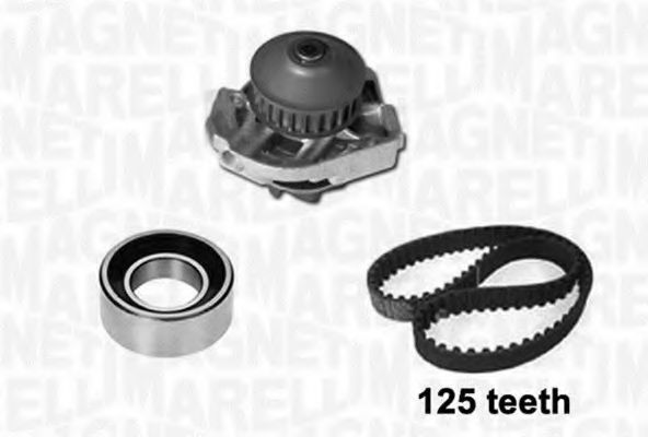 Комплект ГРМ с помпой MAGNETI MARELLI 341404810001