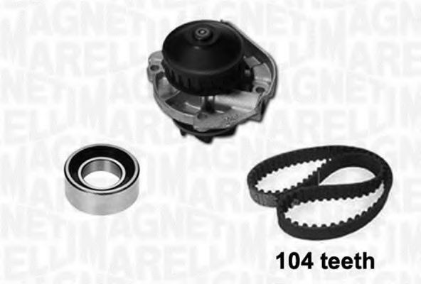 Комплект ГРМ с помпой MAGNETI MARELLI 341405660001