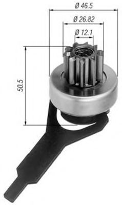 Бендикс стартера MAGNETI MARELLI 940113020266