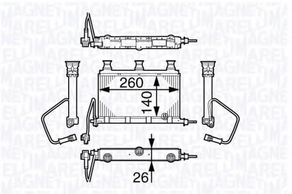 Радиатор печки BMW 64 11 9 159 033