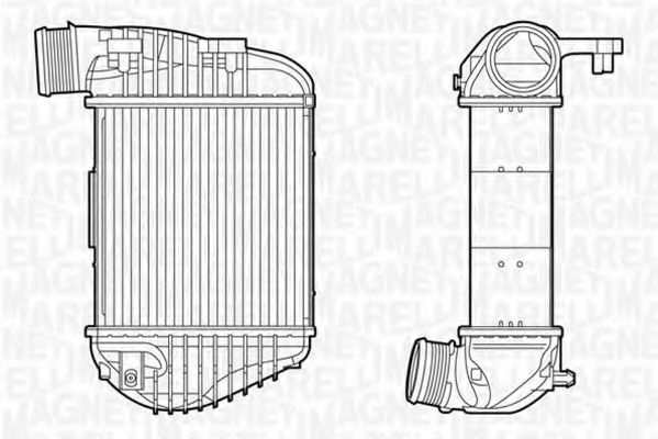Интеркулер VAG 4F0145806R