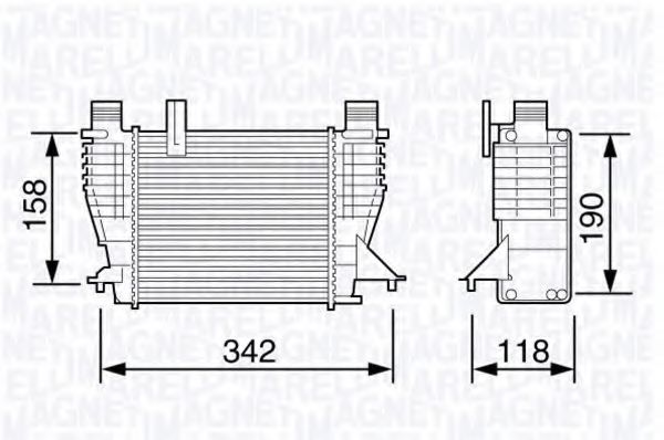 Интеркулер RENAULT 8200471884