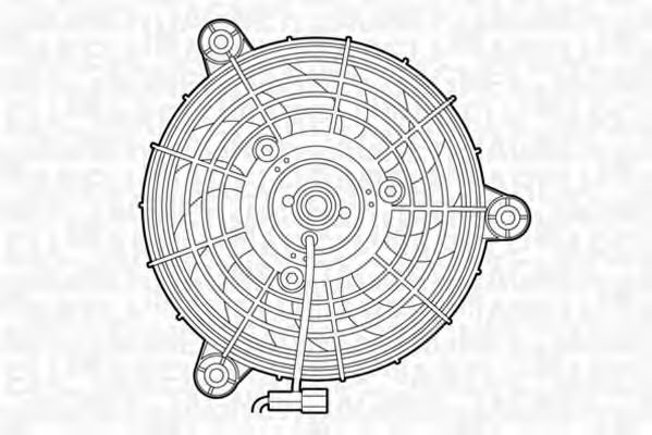 Вентилятор охлаждения двигателя magnetimarelli 069422295010