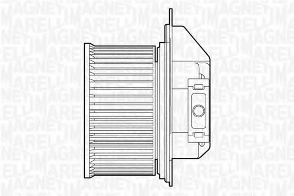 Вентилятор салона magnetimarelli 069412515010