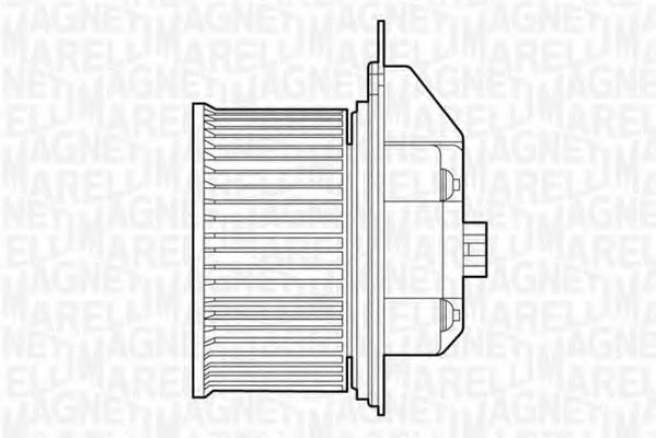 Вентилятор салона MAGNETI MARELLI 069412516010