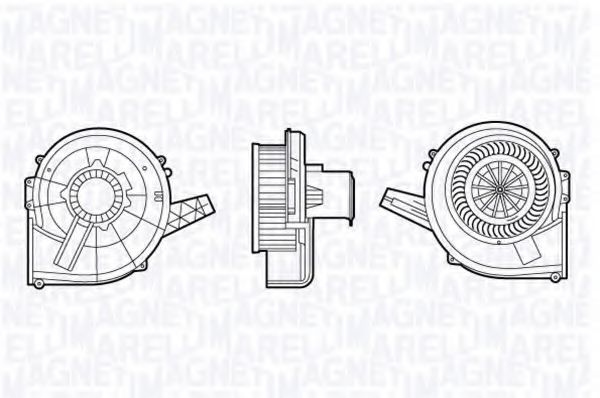 Вентилятор салона MAGNETI MARELLI 069412664010