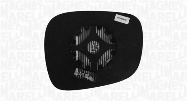 Стекло наружного зеркала MAGNETI MARELLI 182209007200