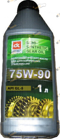 Масло трансмиссионное Дорожная карта GL-5 75W-90 1 л (4102981307)