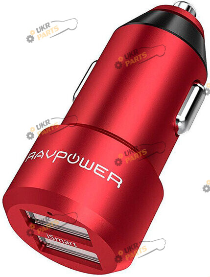 Зарядное устройство RAVPower iSmart 2.0 Charging Tech RP-VC006RD USB 2.4 А (31485)