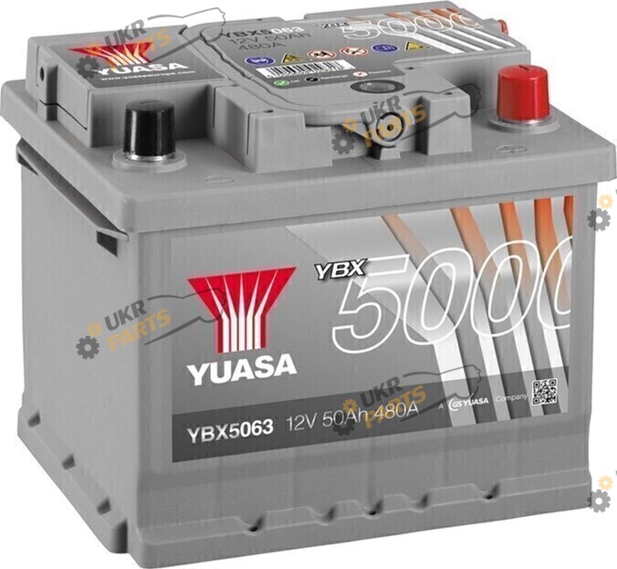 Автомобильный аккумулятор Yuasa Silver High Performance Battery 50 Ач (YBX5063)