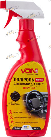 Полироль для пластика Voin матова Black Touch 0.5 л (VP-0541)