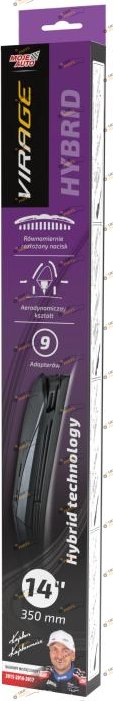 Дворник Virage Hybrid 350 мм с адаптерами (92-H14)