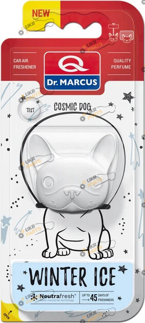 Ароматизатор DrMarkus Cosmic Dog Зимовой лід | (Ароматизатор сухий Dr.MARCUS COSMIC  DOG зимовий лід)
