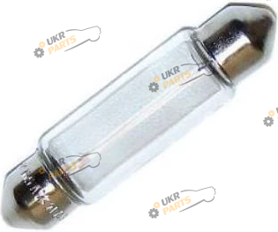 Лампочка габарита Philips C10WX38mm 12V 10W SV8,5 (12854CP)