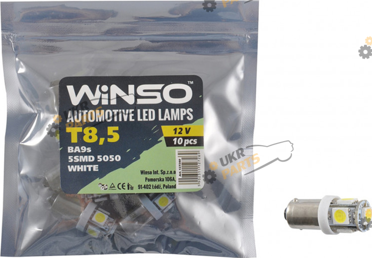 LED лампа Winso FLUX T10 W2.1x9.5d упаковка 10шт T10 (127830)