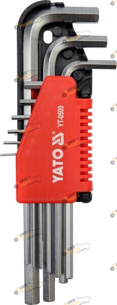Набор шестигранников Yato 9 шт (YT-0500)