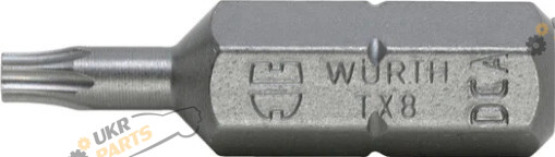 Бита Wurth TX8 C 6.3 1/4