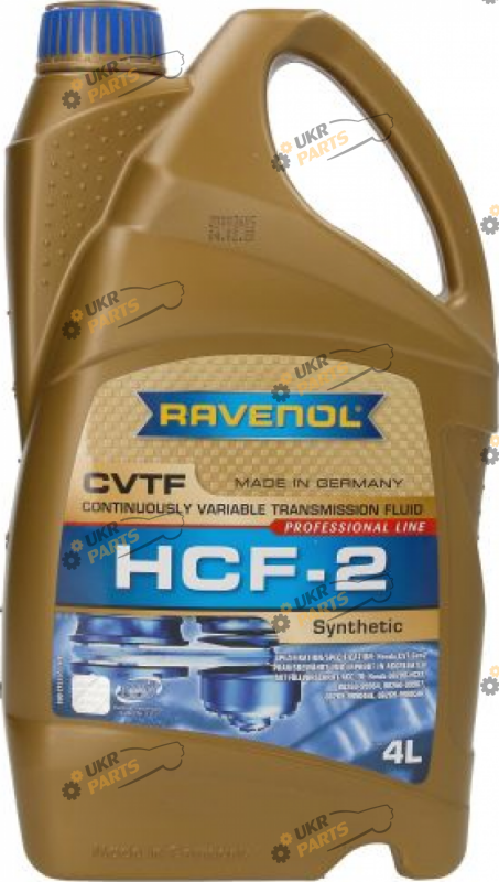 Масло трансмиссионное Ravenol CVT HCF-2 FLUID 4 л (RAV CVT HCF-2 FLUID 4L)