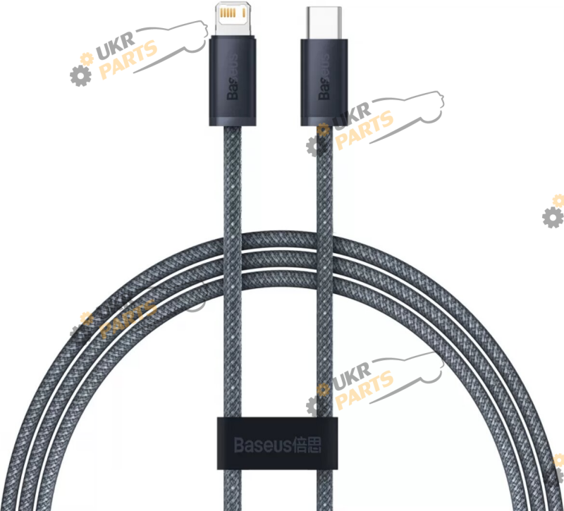 Кабель Baseus Dynamic Series 20W Slate Gray Type-C/Lightning 2.4 А (CALD000016)