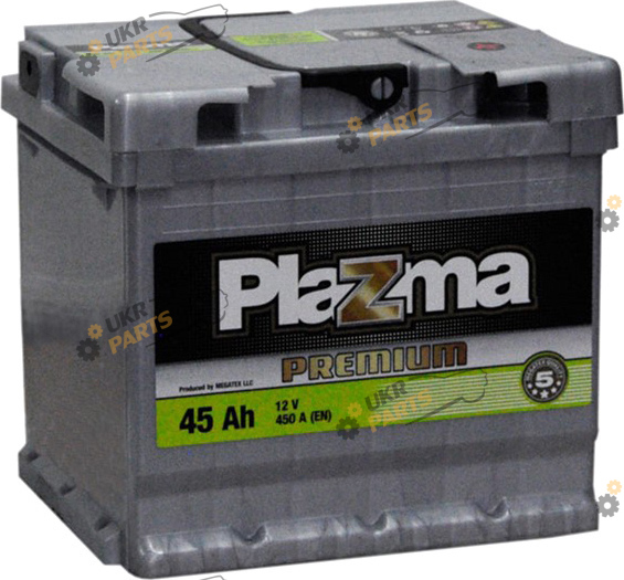 Автомобильный аккумулятор Plazma Premium 6СТ-45 Euro 450 А 45 Ач (545 63 12)