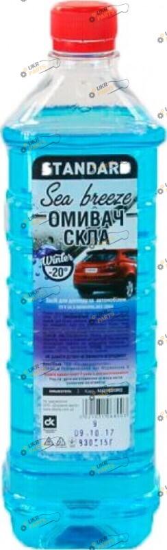 Жидкость омывателя готовая зимняя ДК Standart Sea Breeze -20 °C 1 л (48021031068 зима)